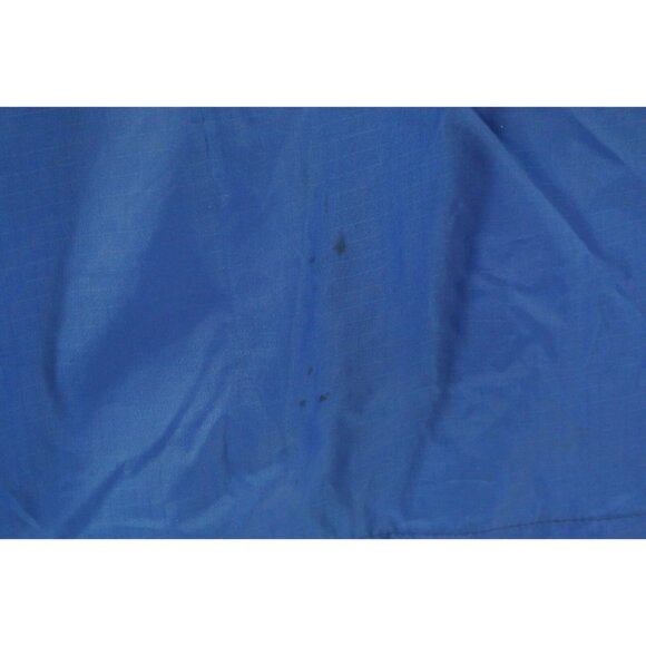 Vancouver Province News Vtg Pullover Windbreaker Blue 100% Nylon Mens Large - Picture 6 of 12